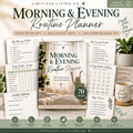 Morning and Evening Routine Planner